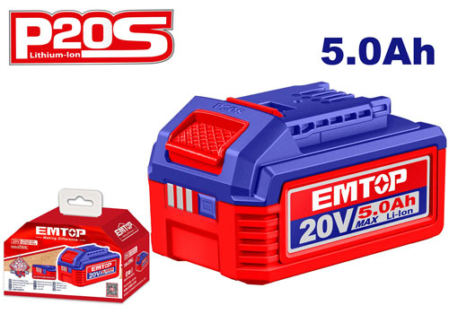 Batería de litio 20V, 5.0Ah