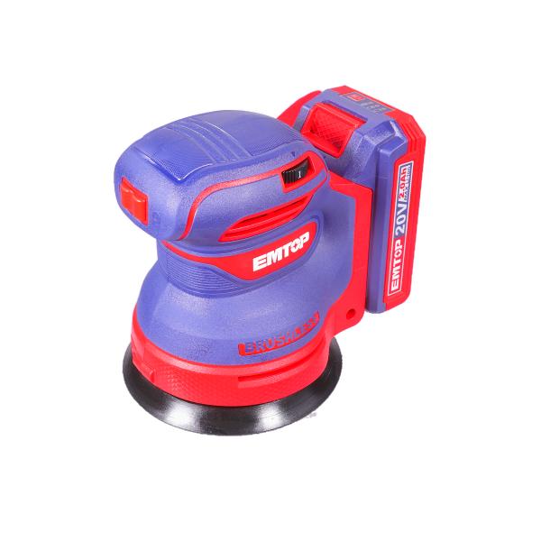 Lijadora roto-orbital 5", 20V, velocidad variable