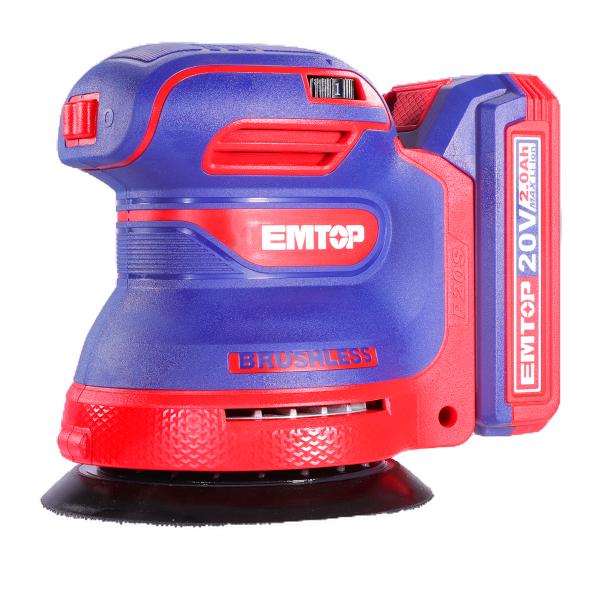 Lijadora roto-orbital 5", 20V, velocidad variable