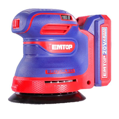 Lijadora roto-orbital 5", 20V, velocidad variable