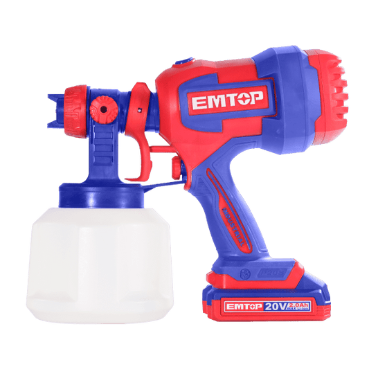 Pistola para pintar de 20V - EMTOP MEXICO